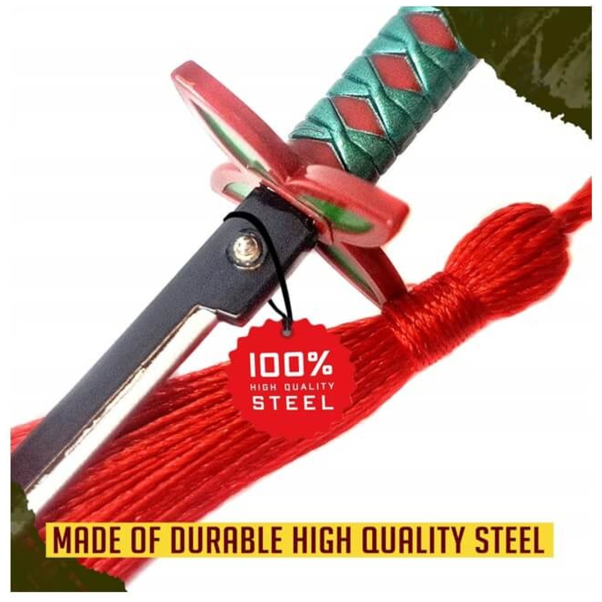 Demon Slayer – Shinobu Kocho Samurai Katana Sword Letter Opener keychain with Sheath and Stand 23cm - Image 2