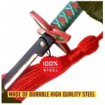 Demon Slayer – Shinobu Kocho Samurai Katana Sword Letter Opener keychain with Sheath and Stand 23cm - Image 2