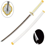 DEMON SLAYER REPLICA CARBON STEEL SWORD – ZENITSU AGATSUMA'S LED KATANA 98CM
