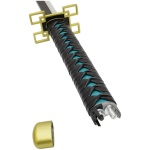 REPLICA CARBON STEEL SWORD – MUICHIRO TOKITO'S LED KATANA 98cm - Image 4