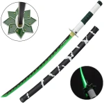 DEMON SLAYER REPLICA CARBON STEEL SWORD – SANEMI SHINAZUGAWA'S LED KATANA 98cm