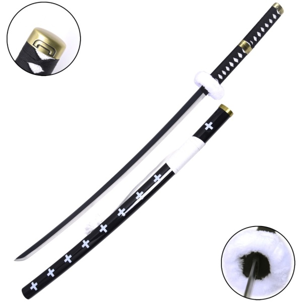 REPLICA CARBON STEEL SWORD – TRAFALGAR LAW'S KATANA 103cm
