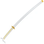 DEMON SLAYER REPLICA CARBON STEEL SWORD - ZENITSU AGATSUMA'S KATANA 96.5CM - Image 3