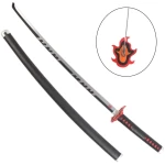 DEMON SLAYER REPLICA CARBON STEEL SWORD – TANJIRO KAMADO'S nichirin KATANA 96cm
