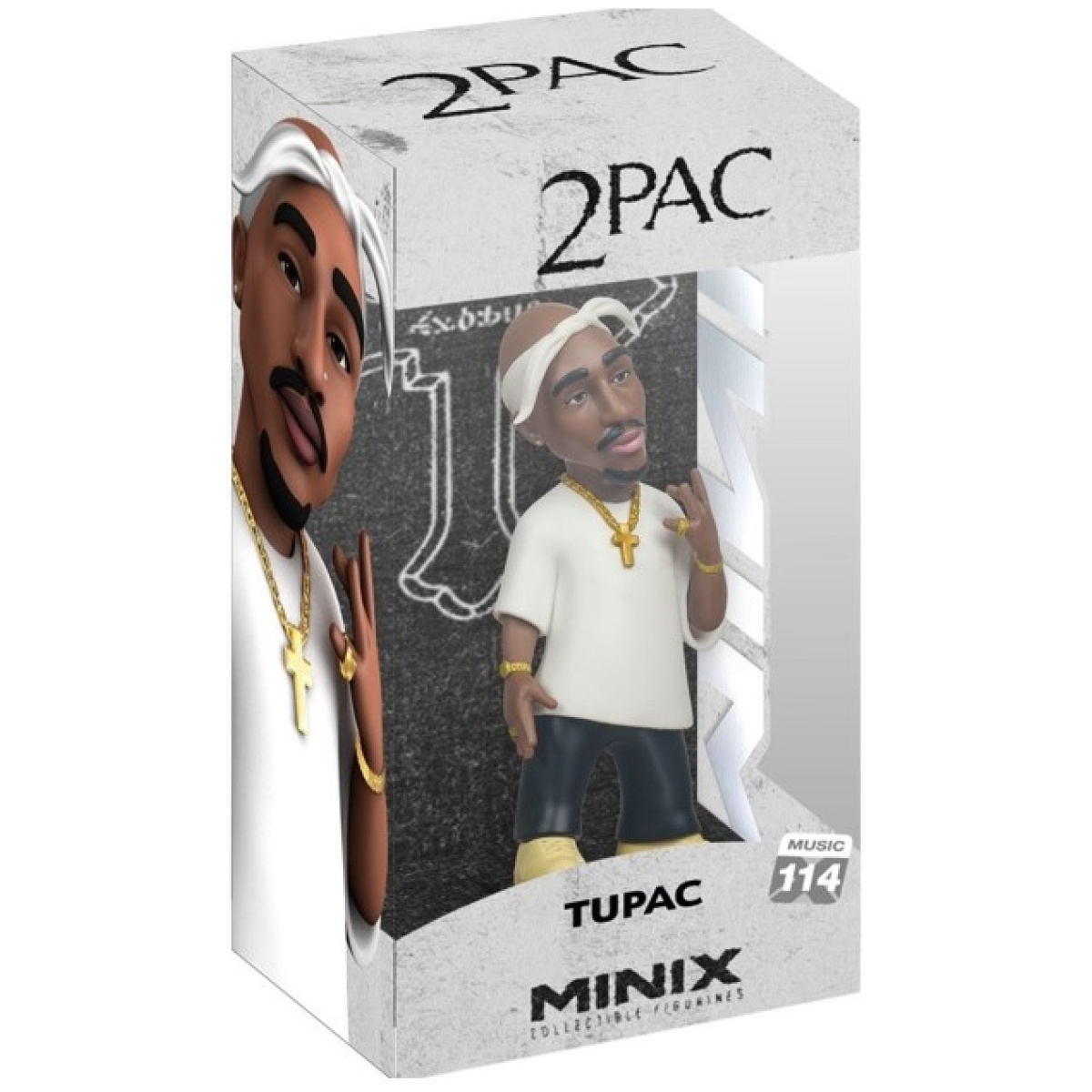 Tupac Comics Minix Figure Tupac Shakur 12cm - Image 2