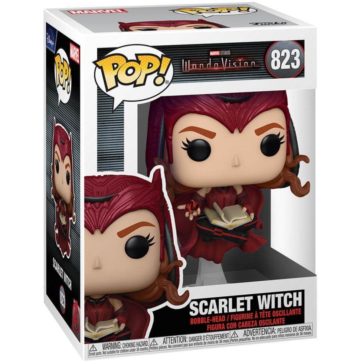 Funko POP! Marvel - WANDA VISION Scarlet Witch #823 - Image 1