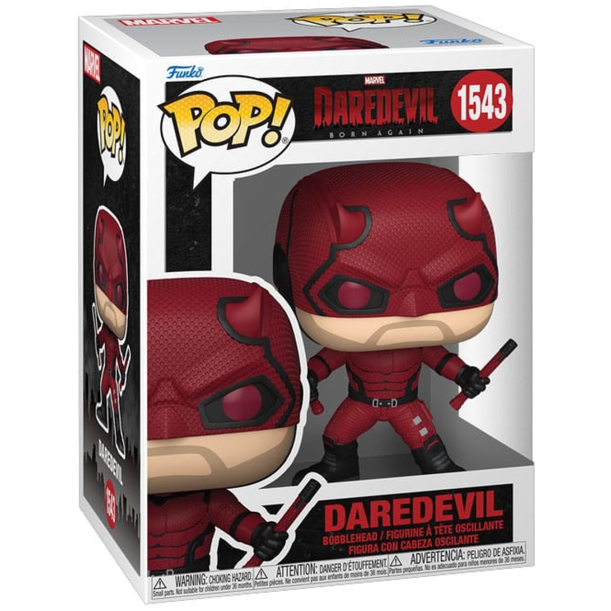 Funko POP! Marvel: Daredevil: Born Again - Daredevil #1543 - Image 1