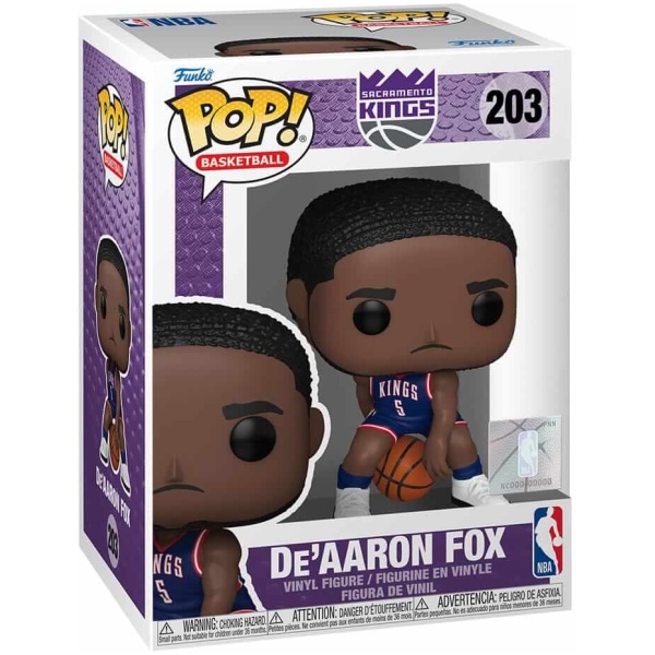 Funko POP! NBA: Sacramento Kings - De'Aaron Fox #203