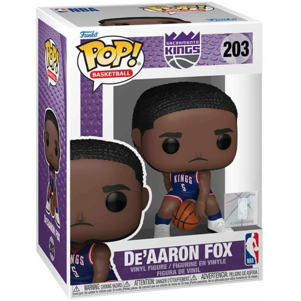 Funko POP! NBA: Sacramento Kings - De'Aaron Fox #203