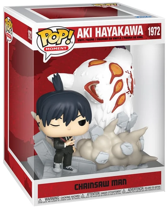 x_fk86485_a Funko POP! Moment: Chainsaw Man - Aki (Fox Devil) #1972 - Image 1