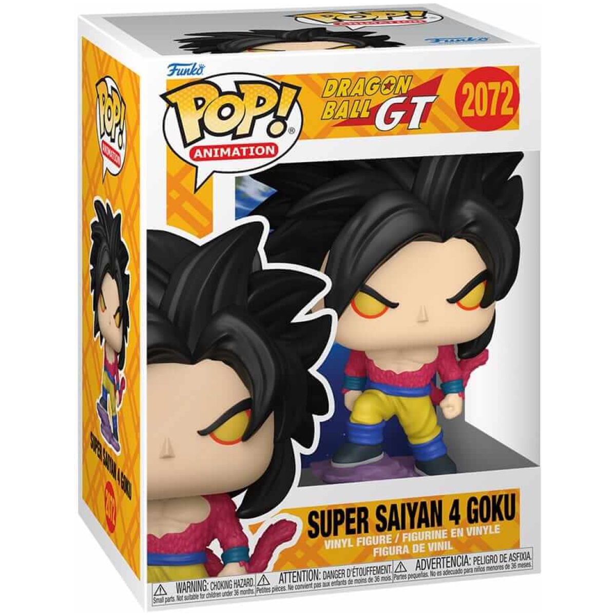 Funko POP! Dragon Ball GT - Super Saiyan 4 Goku #2072 - Image 1