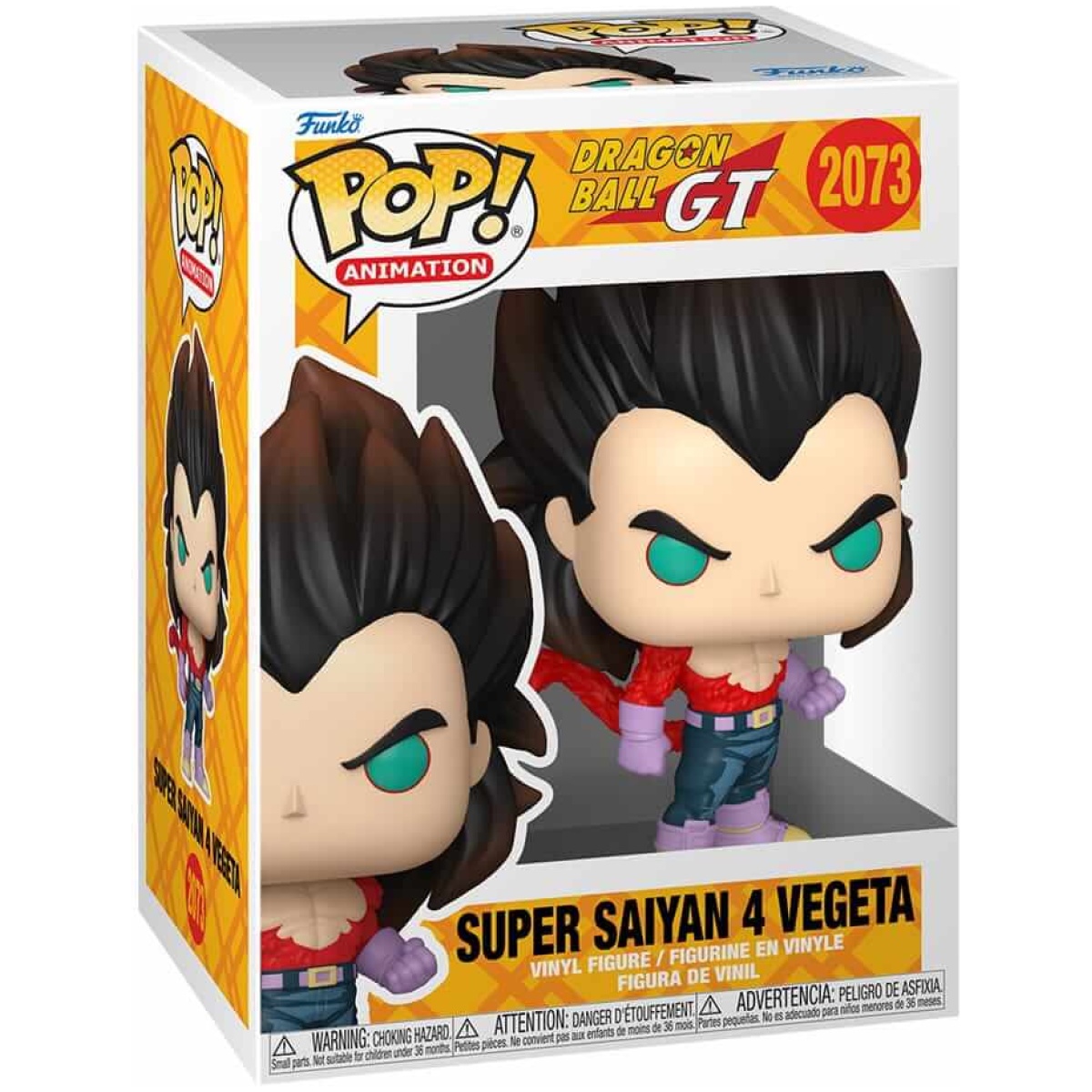 Funko POP! Dragon Ball GT - Super Saiyan 4 Vegeta #2073 - Image 1