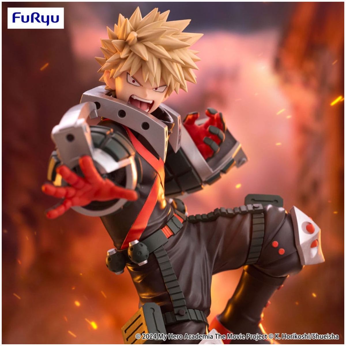 My Hero Academia: You're Next Trio-Try-iT PVC Statue Katsuki Bakugo 21cm - Image 5