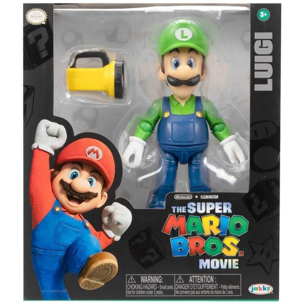 The Super Mario Bros. Movie Action Figure Luigi 13cm