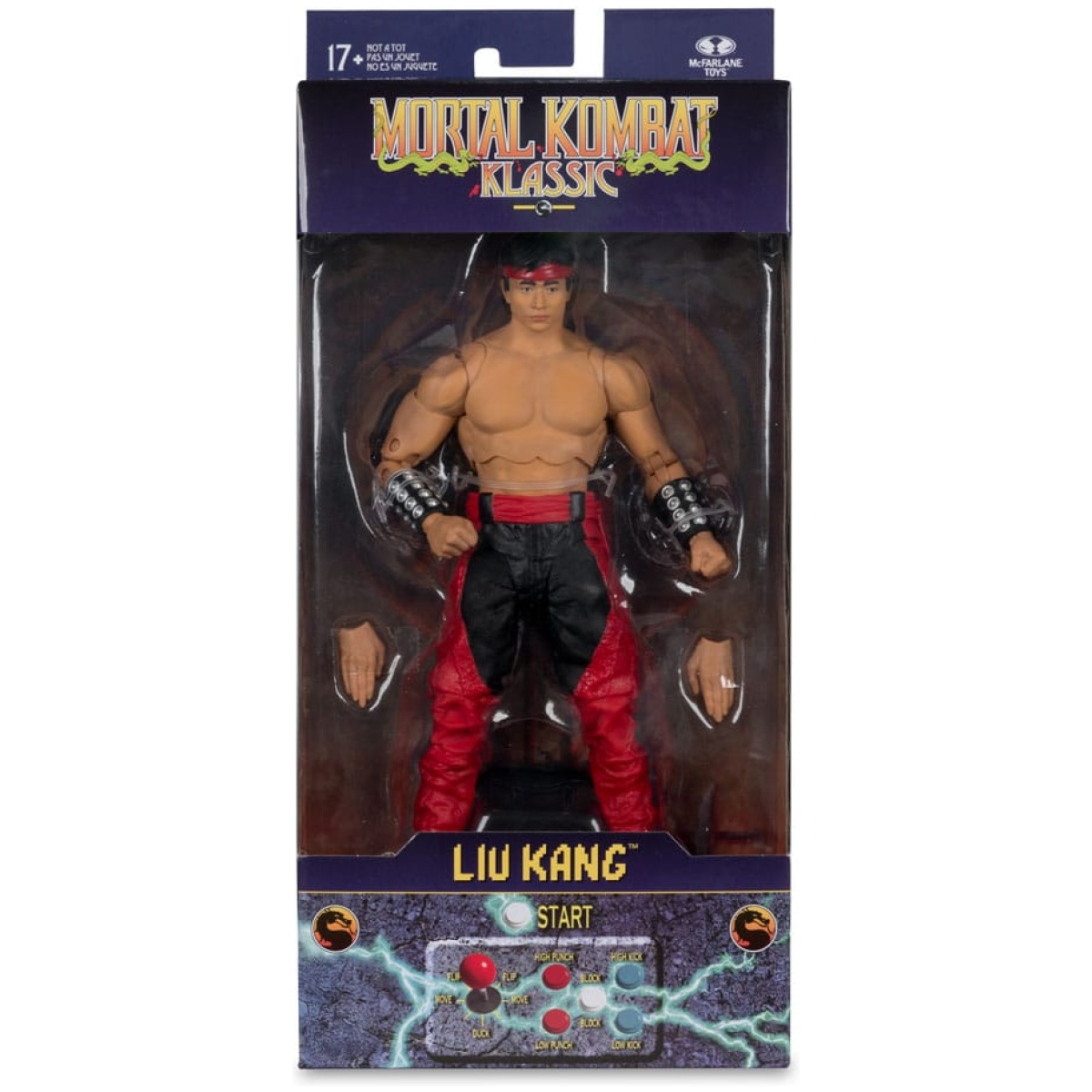 Mortal Kombat Klassics Action Figure Liu Kang 18cm - Image 1