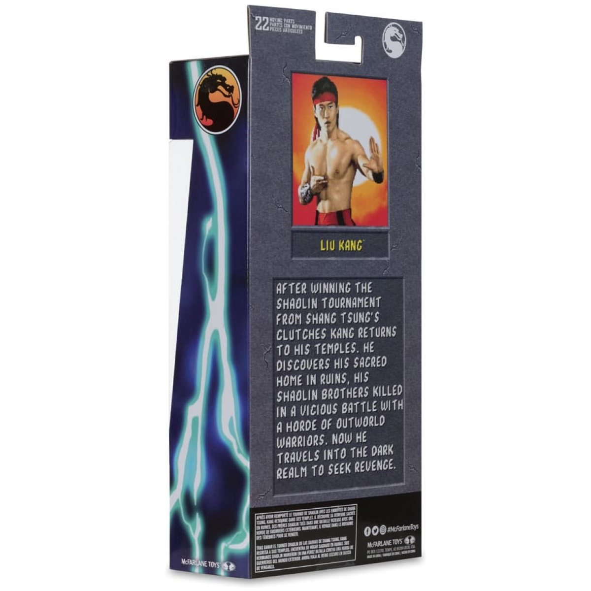 Mortal Kombat Klassics Action Figure Liu Kang 18cm - Image 6