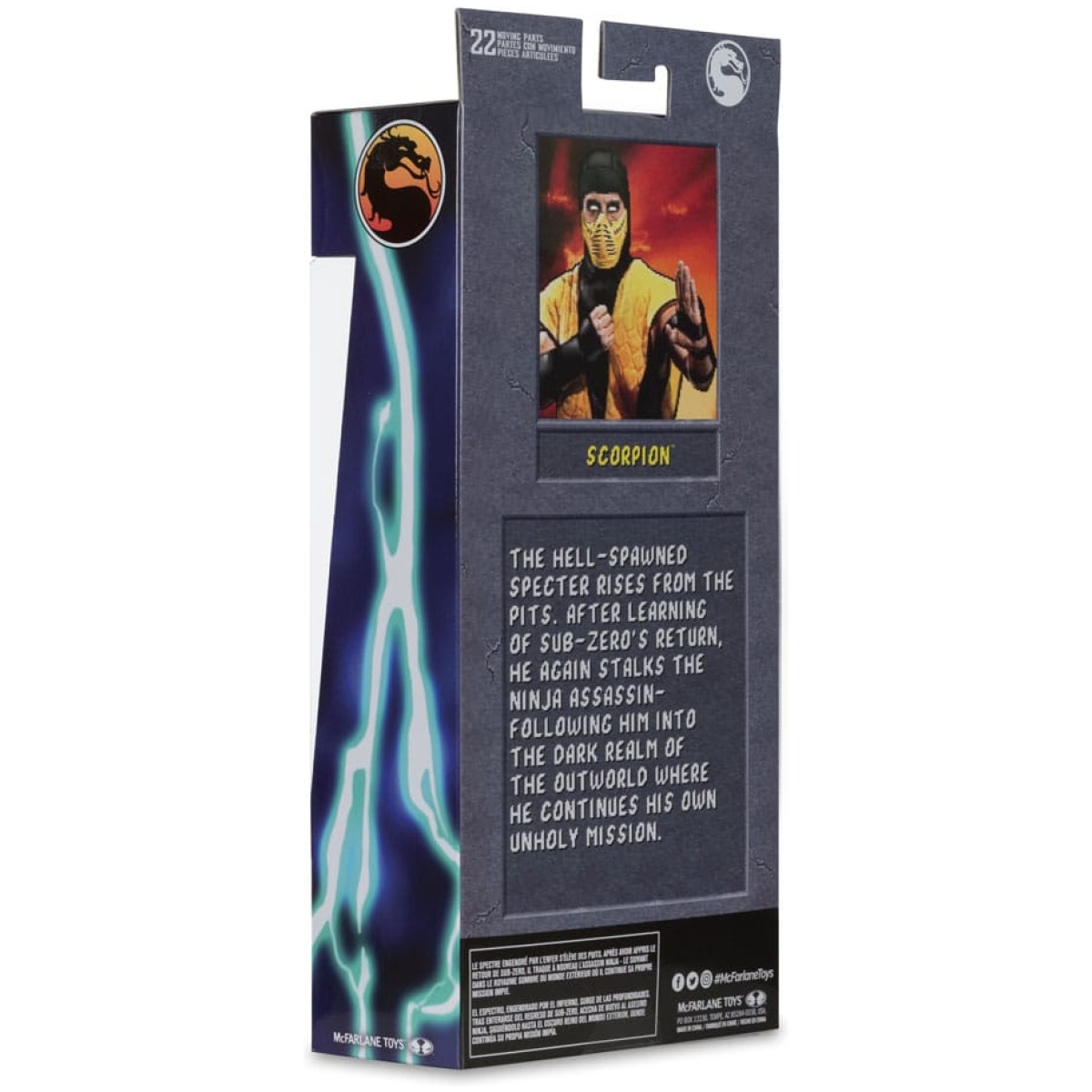 Mortal Kombat Klassics Action Figure Scorpion 18cm - Image 6