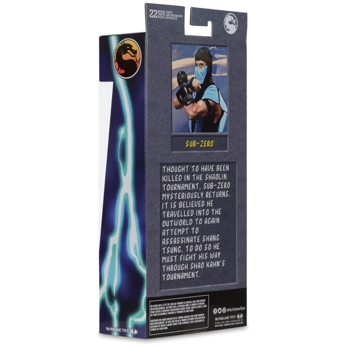 Mortal Kombat Klassics Action Figure Sub-Zero 18cm - Image 6