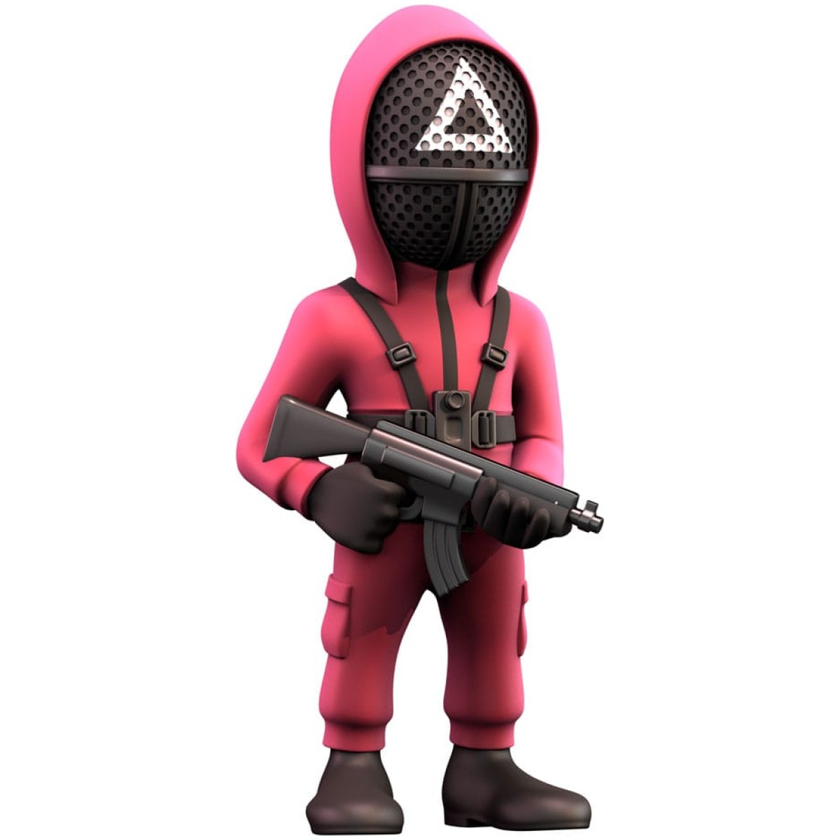 Squid Game Minix Figure Masked Triangle Guard 12cm - Image 2