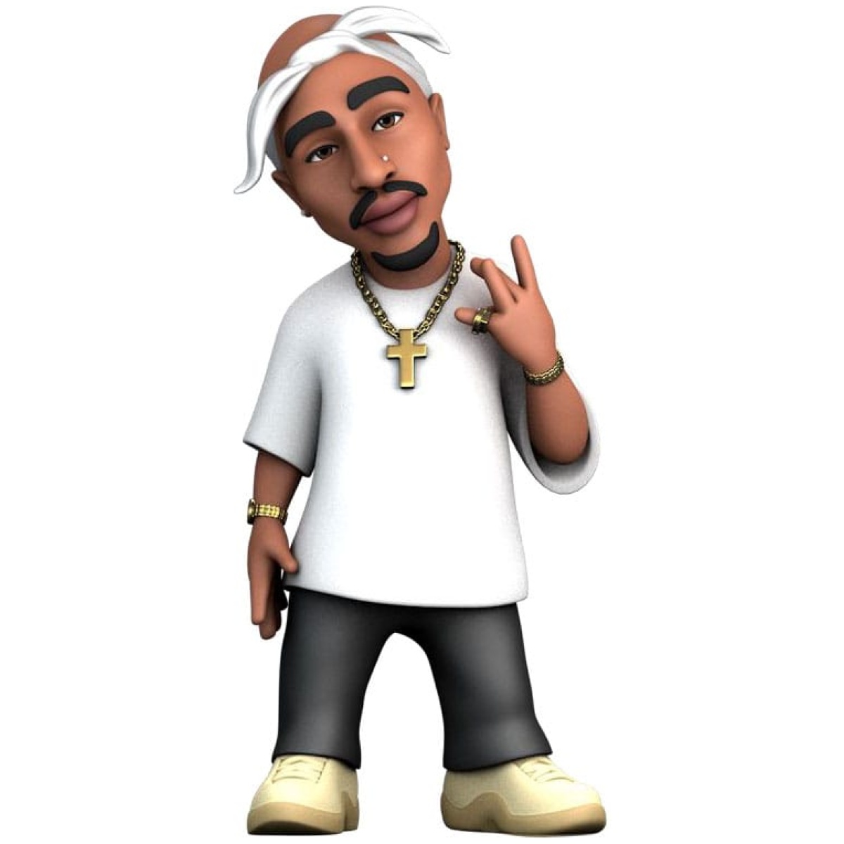 Tupac Comics Minix Figure Tupac Shakur 12cm - Image 1
