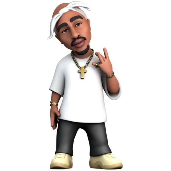 Tupac Comics Minix Figure Tupac Shakur 12cm
