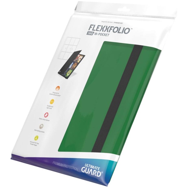 Ultimate Guard Flexxfolio 360 18-Pocket - Green