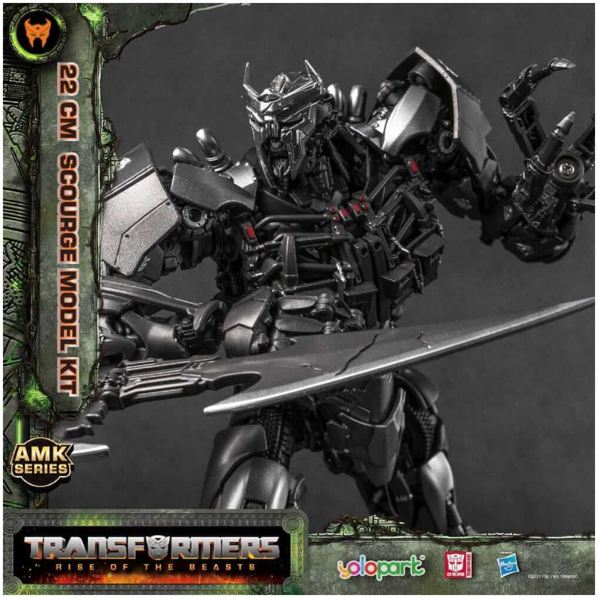 Transformers: Rise of the Beasts AMK Series Plastic Model Kit Scourge 22cm - Image 3