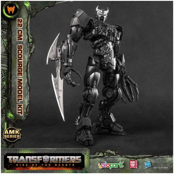 Transformers: Rise of the Beasts AMK Series Plastic Model Kit Scourge 22cm