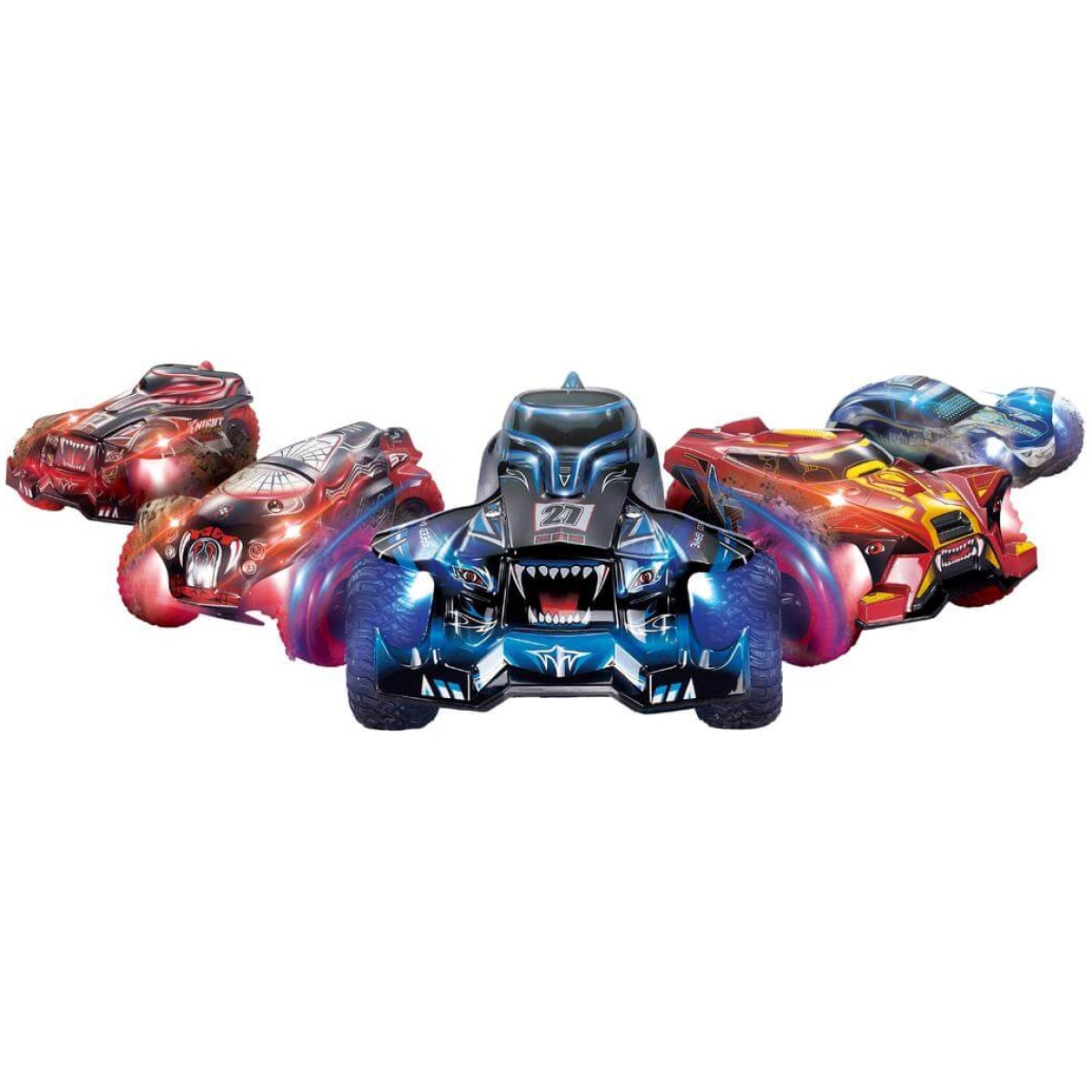 rc car 2.4ghz 1/14 light & sound luna toys - Image 2