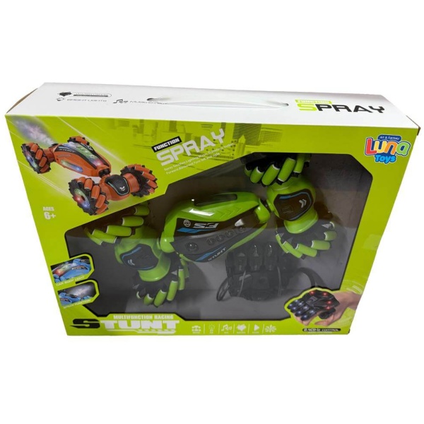 rc car with glove & light luna toys