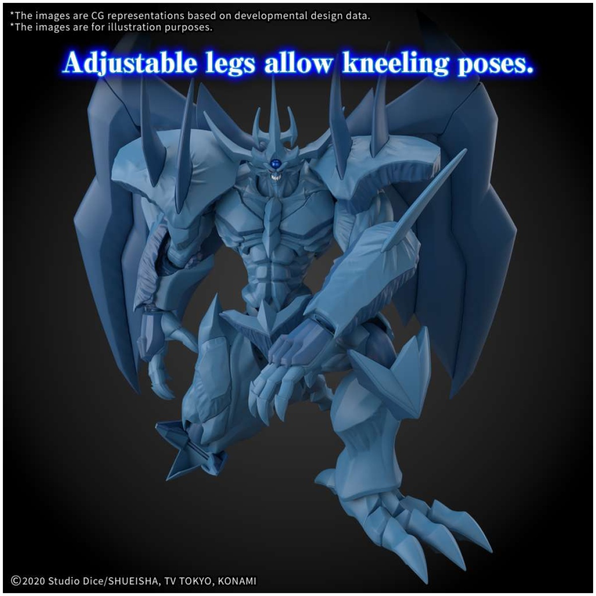 Yu-Gi-Oh! Figure-Rise Standard Amplified  -  egyptian god obelisk the tormentor - Image 8