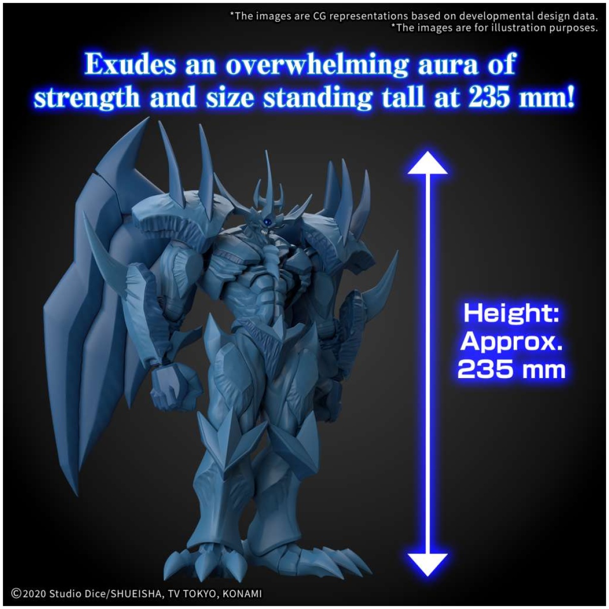 Yu-Gi-Oh! Figure-Rise Standard Amplified  -  egyptian god obelisk the tormentor - Image 9