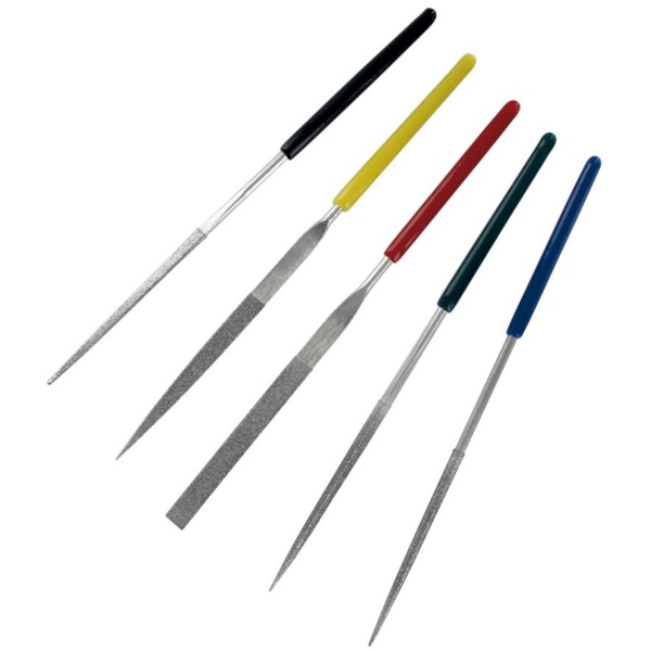 Vallejo Tools - 5pc diamond file set 100mm