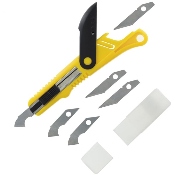 Vallejo Tools Plastic Cutter Scriber Tool & 5 Spare Blades