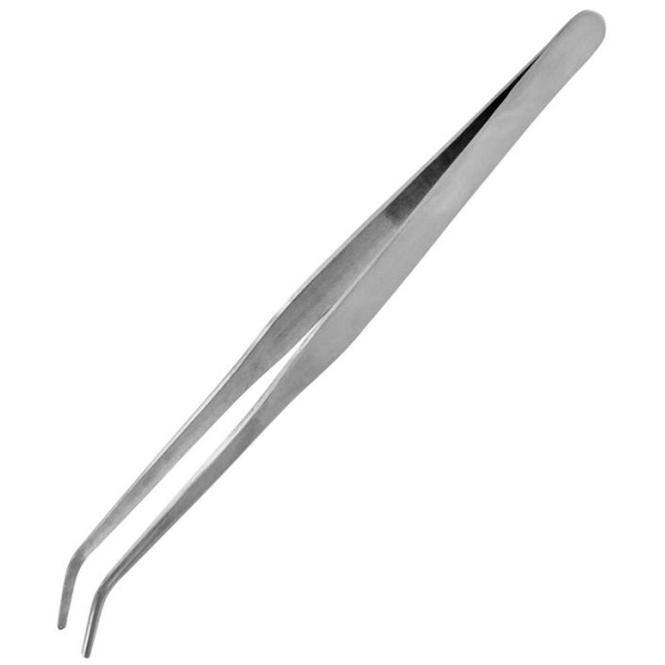Vallejo Tools  Strong Curved Stainless Steel Tweezers 175mm