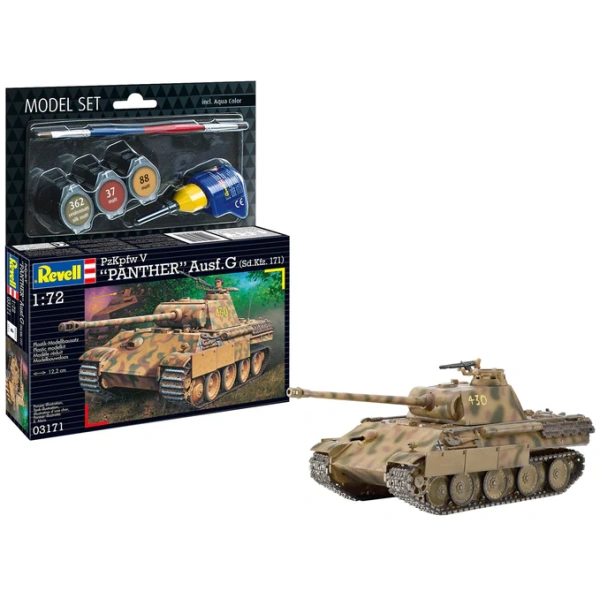 Revell Model Set Panther Ausf. G 1/72