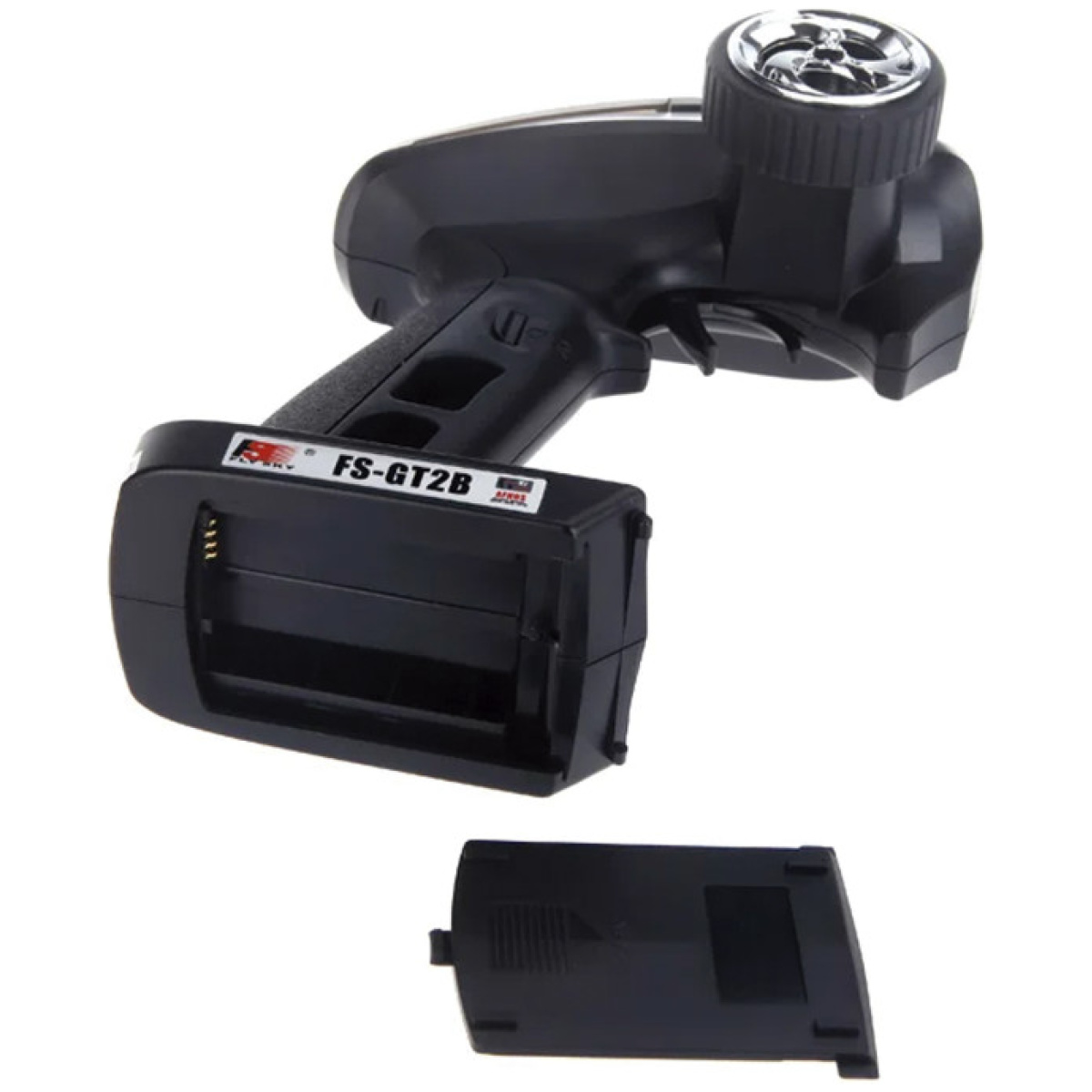 FLYSKY GT2B TRASMITER 3CH RECIEVER GR3E (3CH AFHDS)+ battery pack - Image 3