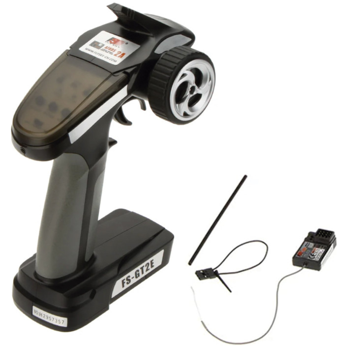 FLYSKY GT2E TRASMITER 3CH RECIEVER A3 (3CH AFHDS 2A) - Image 1