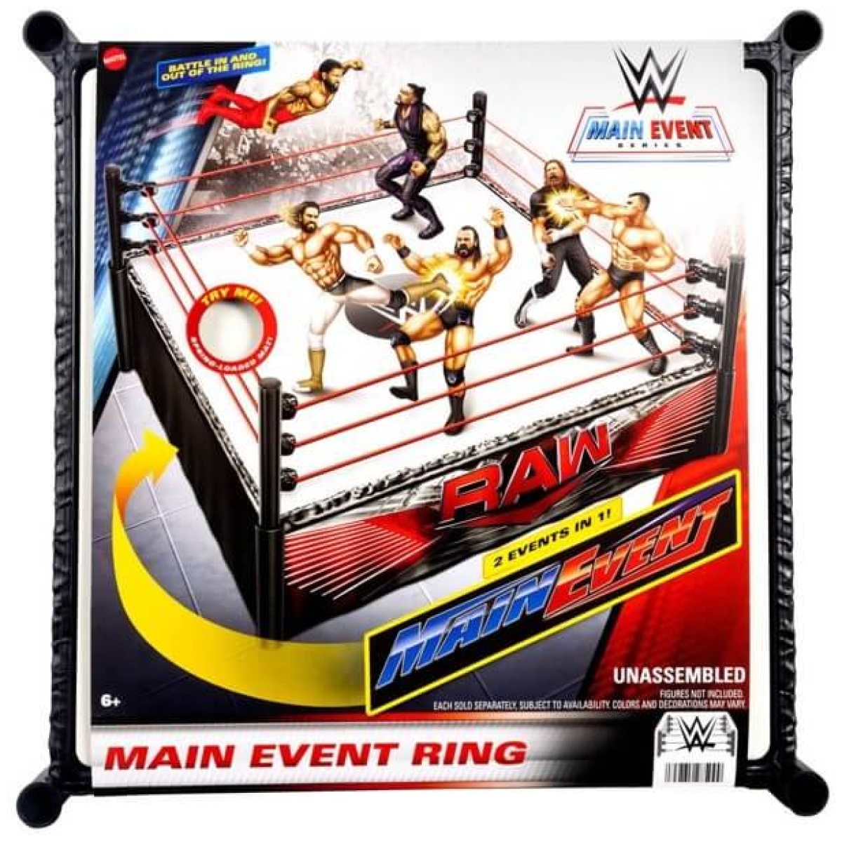 Mattel WWE: Main Event Series - Superstar Ring - Image 4