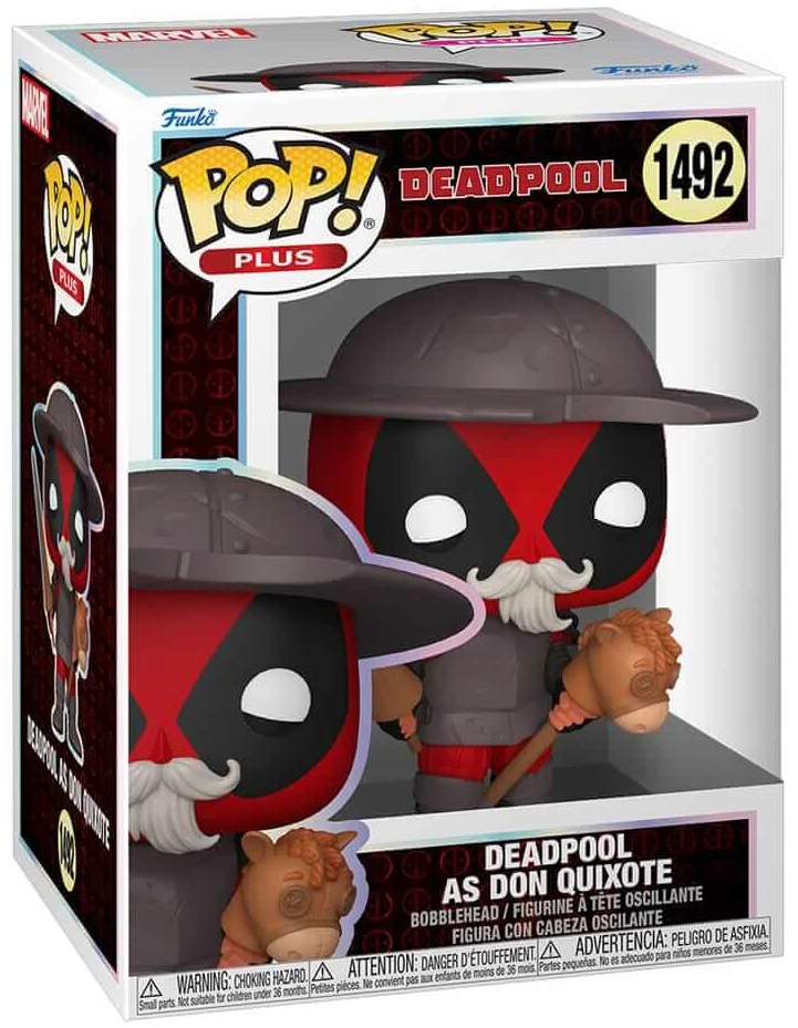 x_fk83985_a Funko POP! Marvel - Deadpool As Don Quixote #1492 - Image 1