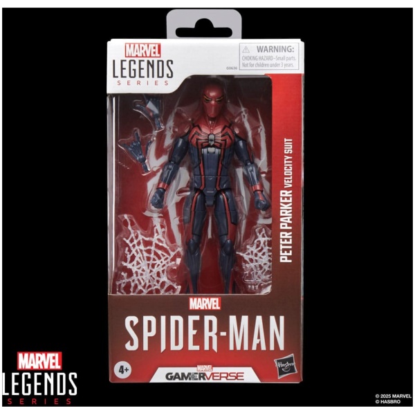Spider-Man Marvel Legends Gamerverse Action Figure Peter Parker Velocity Suit 15cm