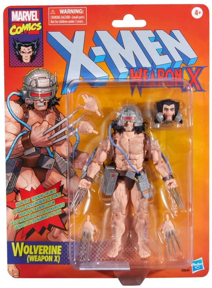x_hasg0644_a X-Men Marvel Legends Action Figure Wolverine (Weapon X) 15cm - Image 1