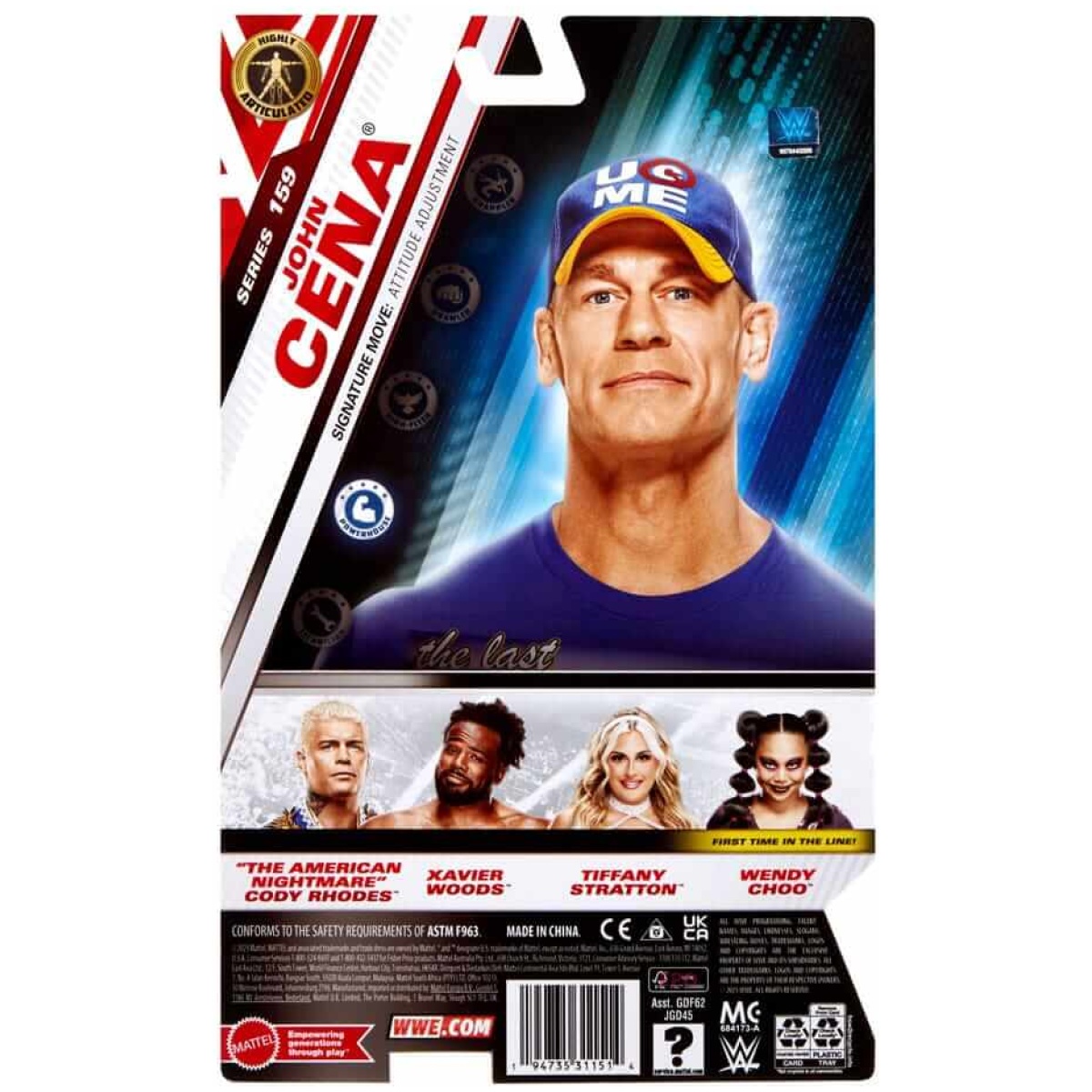 Mattel WWE Main Event Series -  John Cena action figure 15cm - Image 5