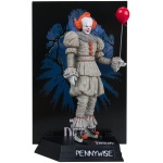 It: Welcome to Derry Movie Maniacs PVC Statue Pennywise (Gold Label) 16cm - Image 3
