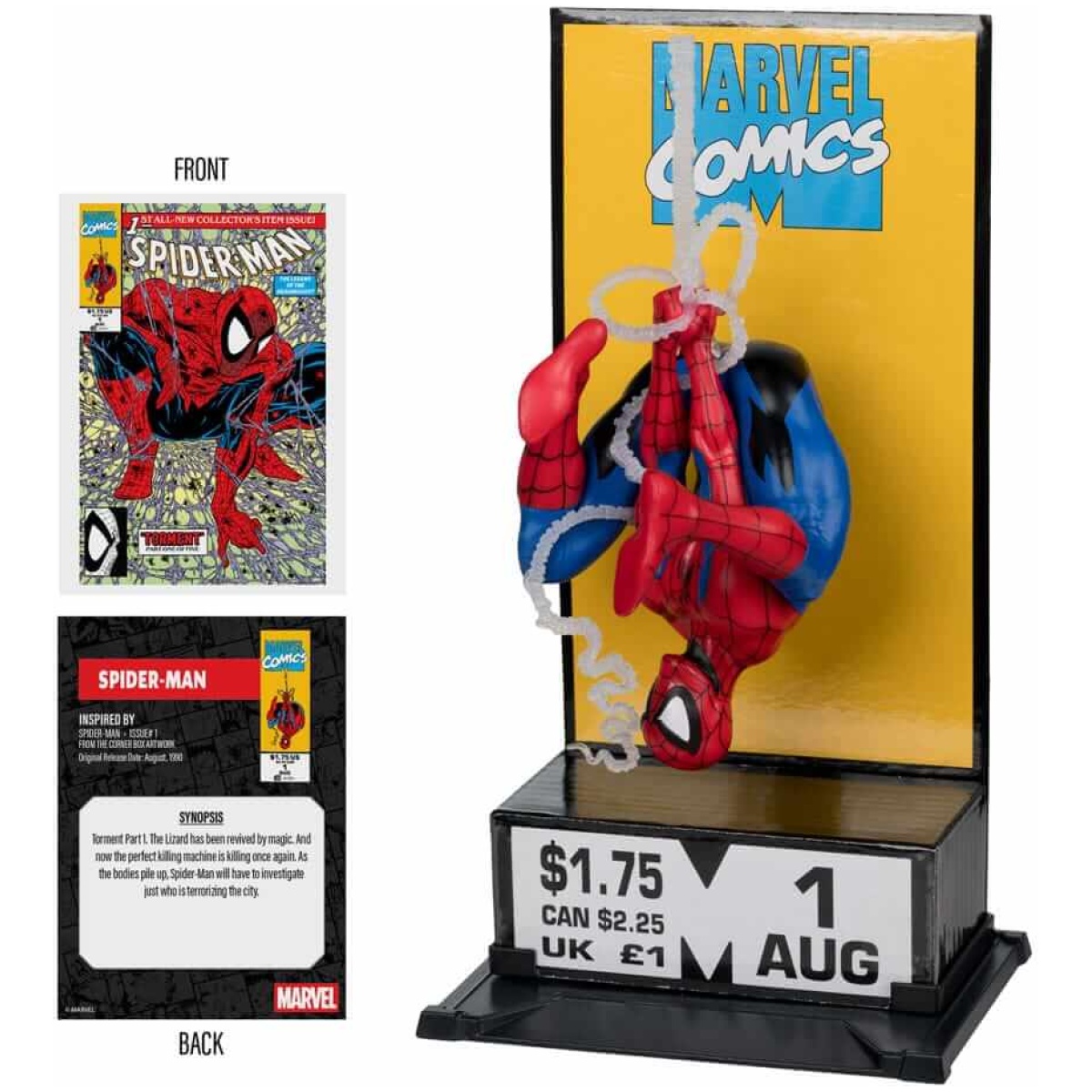 Marvel Collection PVC Statue 1/10 Spider-Man #1 (Corner Box) 19cm - Image 3