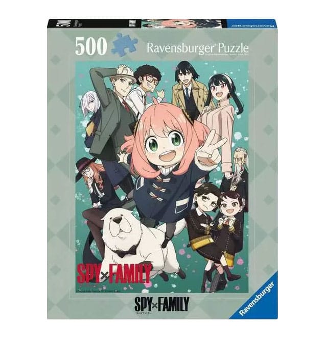 x_rave12001198 Spy x Family Puzzle Poster 49x36cm 500pcs - Image 1