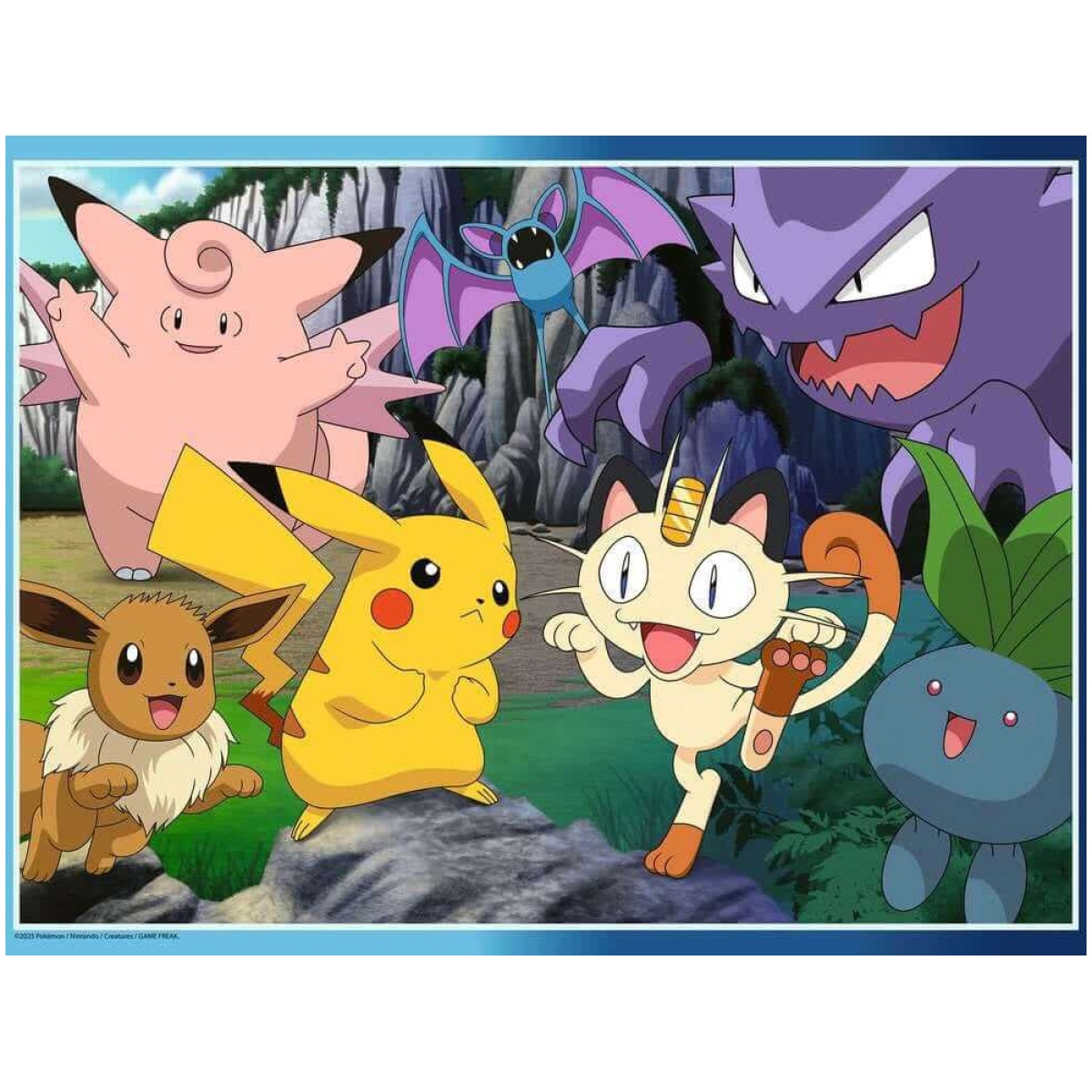 Pokemon Children's Jigsaw Puzzle XXL Gotta catch em all 49x36cm 300pcs - Image 1
