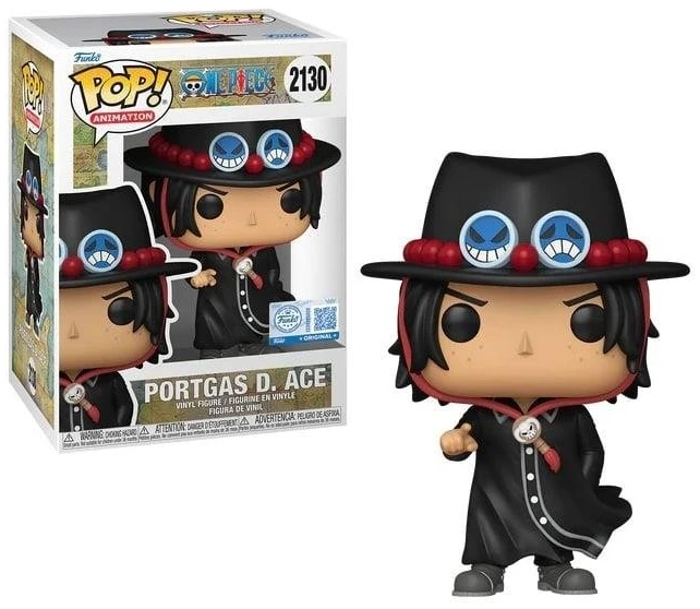 367639-0-0000-figoura-funko-pop-one-piece-portgas-d-ace-intro-2130-exclusive Funko Pop! One Piece - Portgas D. Ace IntrO #2130 SPECIAL EDITION - Image 1