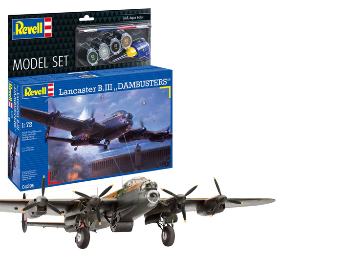 510936_700x Revell Model Set - Lancaster B.III DAMBUSTERS 1/72 - Image 1