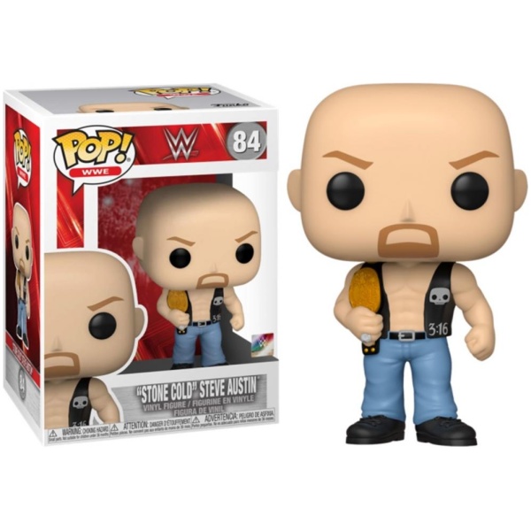 Funko POP! WWE - “Stone Cold” Steve Austin #84